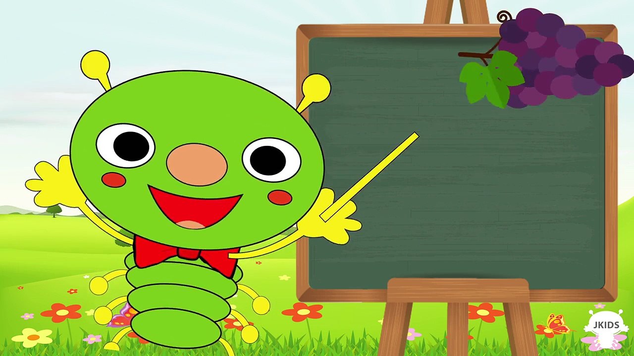 むしむしくんは子供にフルーツを教えてあげる❤#1❤子供向けアニメ❤赤ちゃん喜ぶ