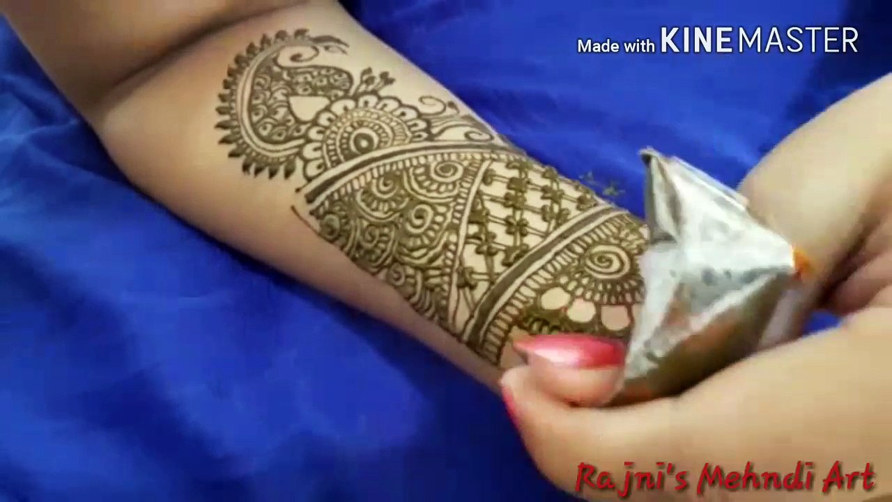 How to apply henna on hands