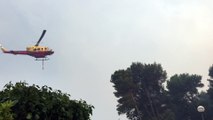 Les pompiers mobilisés sur l'incendie à Carros