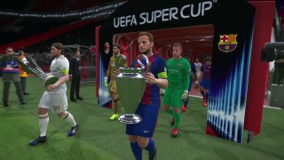 PES2017 PS4 1080p HD FINAL UEFA SuperCup FCBarcelona CAMPEÓN