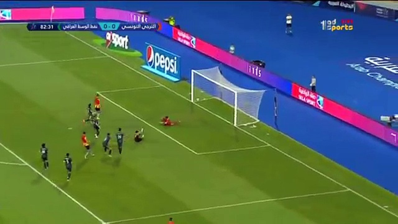 أهداف مباراة الترجى التونسى و نفط الوسط العراقى...