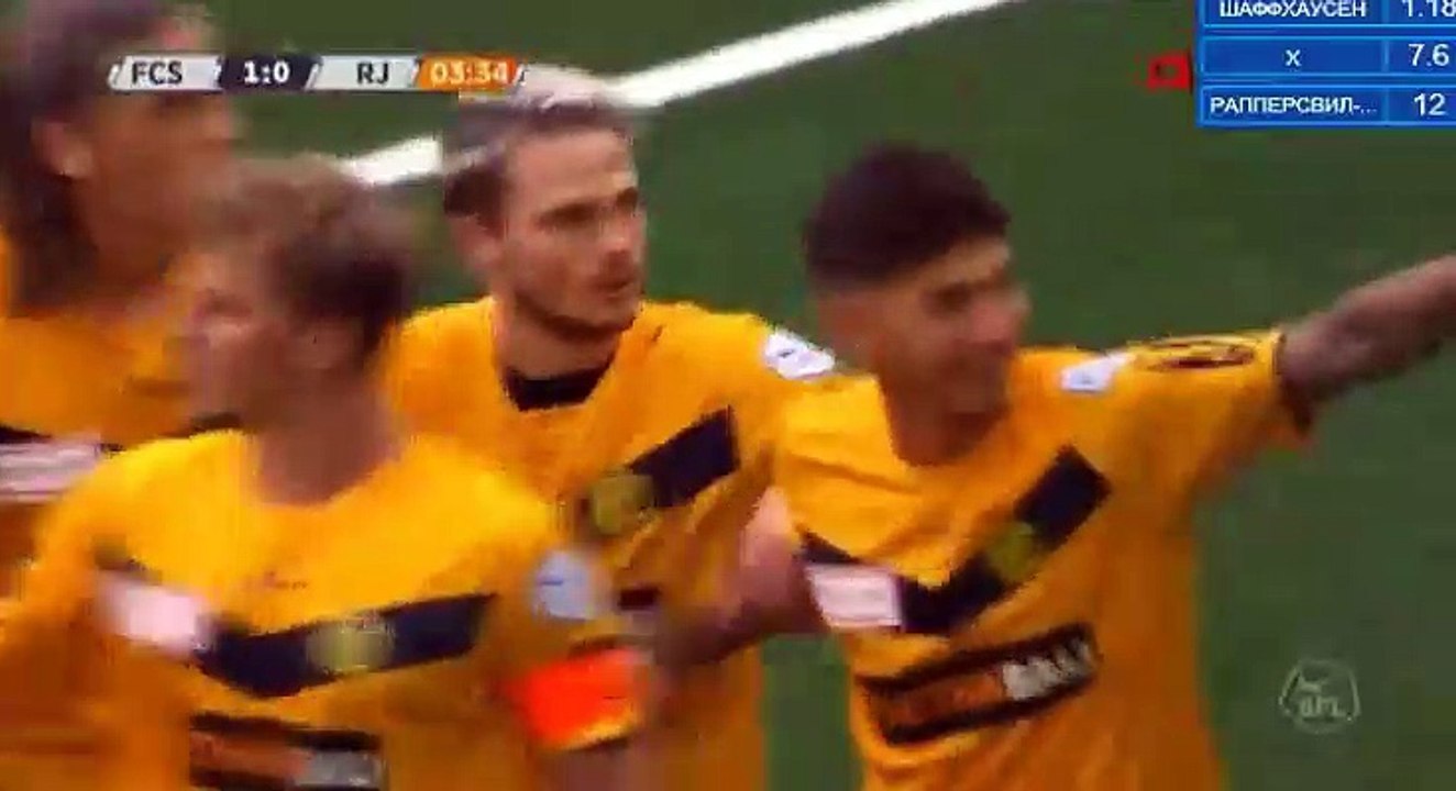 Jean-Pierre Rhyner Goal HD - Schaffhausen 1-0 Rapperswil-Jona 24.07.2017