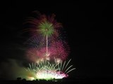 15. ミュージックスターマイン「華麗なる光の舞」(野村花火工業) さかいふるさと祭り2017
