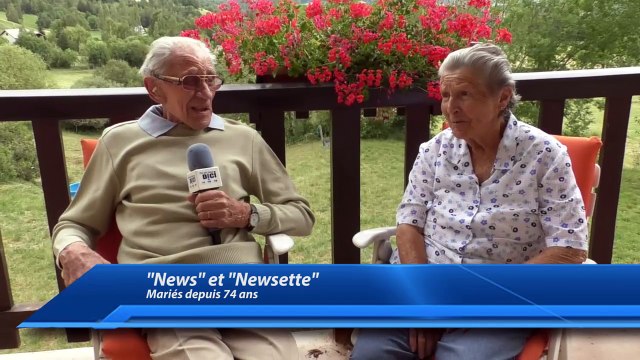 Alpes-de-Haute-Provence : 74 ans de mariage à Seyne-les-Alpes pour News et Newsette