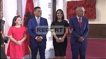 Report TV - Ilir Meta pa bashkëshorten në  Presidencë, vajza Zonja e Parë