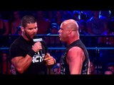 Kurt Angle challenges Bobby Roode for Genesis (January 2, 2014)