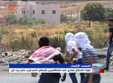 قوات الاحتلال تعتدي على المتظاهرين بالرصاص الحي قرب ...