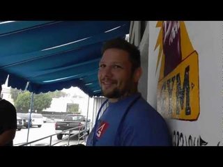 MMA Star "Babalu" Works on Boxing Skills