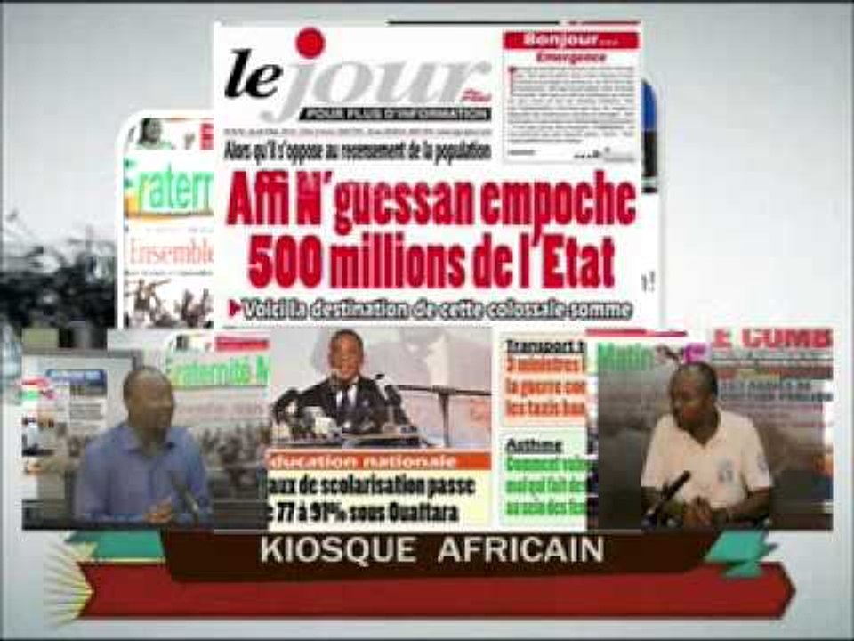 KIOSQUE AFRICAIN  DU   08 05  2014