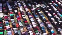 Palestinian Muslims performing jumaah prayer outside masjid alaqsa on the streets of Jerusalem