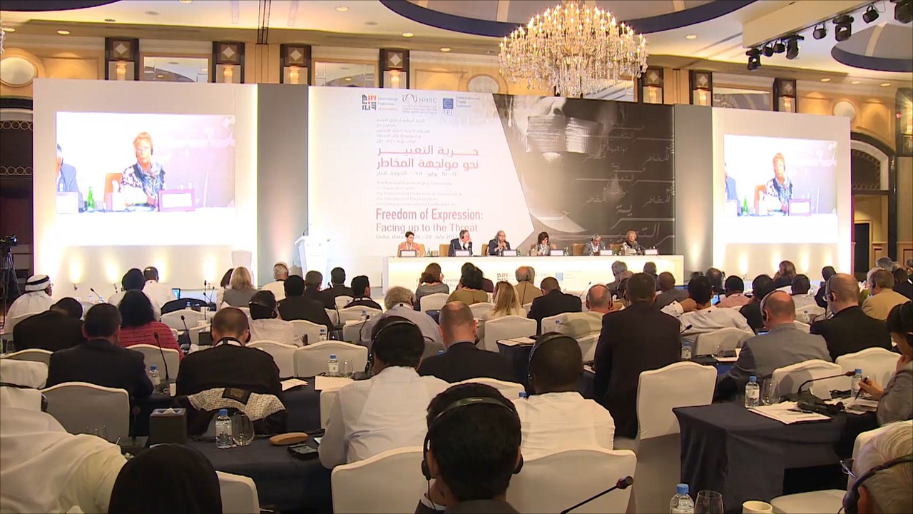 مؤتمر بقطر يبحث المخاطر التي تواجه حرية التعبير