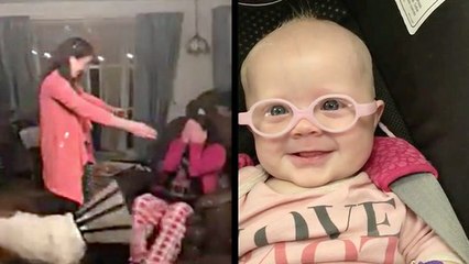 Long Absent Daughter Surprises Mom & Baby Sees Her Momma For First Time