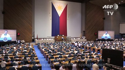 Philippines' Duterte vows unrelenting drug war