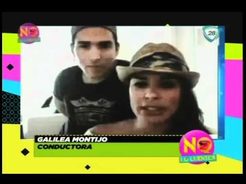 No lo Cuentes. Galilea Montijo presume embarazo por la twitcam