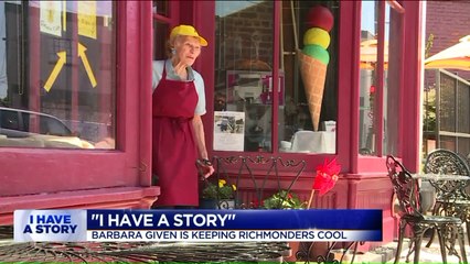 82-Year-Old Gelato Shop Owner Carrying on Her Son`s Vision