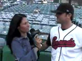 TNA: Footage Of Traci At Baseball Game