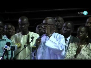 Tanor au rassemblement du COJER pour le OUI