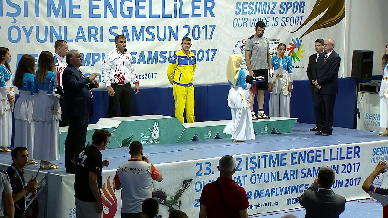 2017 07 21 WRESTLING GRECO ROMAN MEDAL CEREMONY GÜREŞ MADALYA TÖRENİ