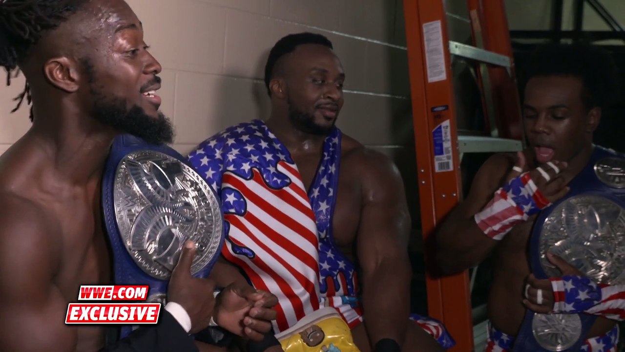 The New Day reflect on a special first for Xavier Woods after winning_ July 23, 2017