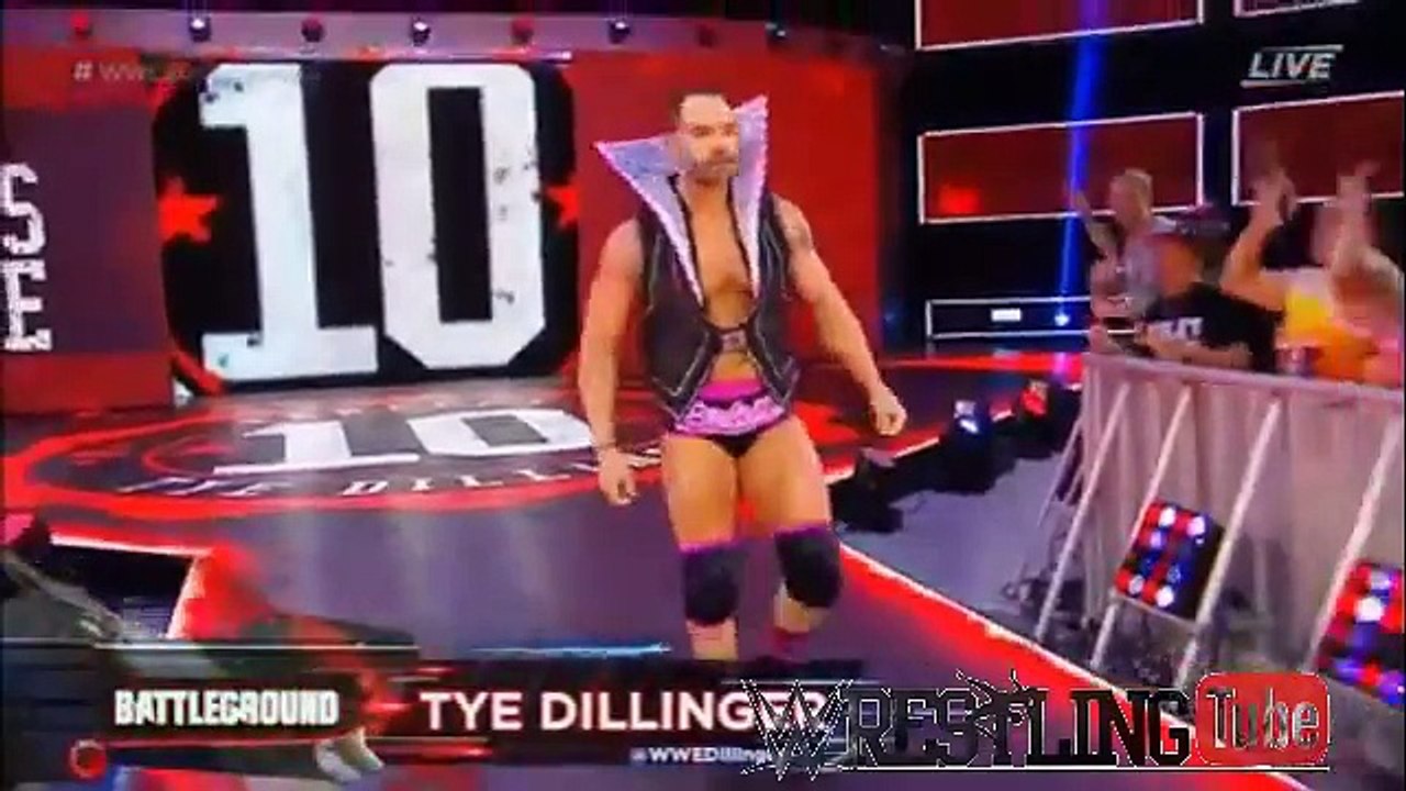 Tye Dillinger vs. Aiden English (Kickoff Match) 7_23_17 _ WWE Battleground Highlights 23 July 2017