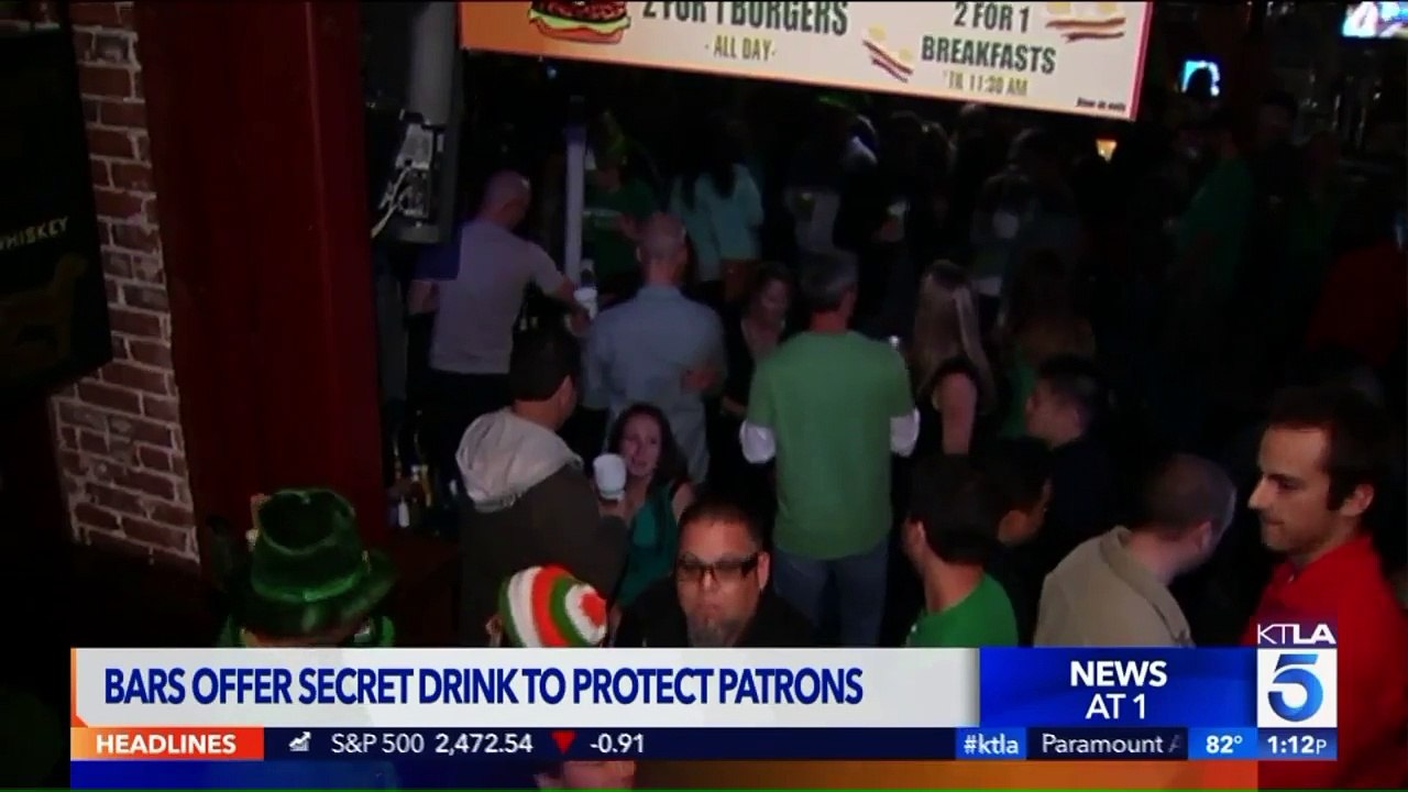 California Bars Offer Secret Drinks That Can Protect Woman
