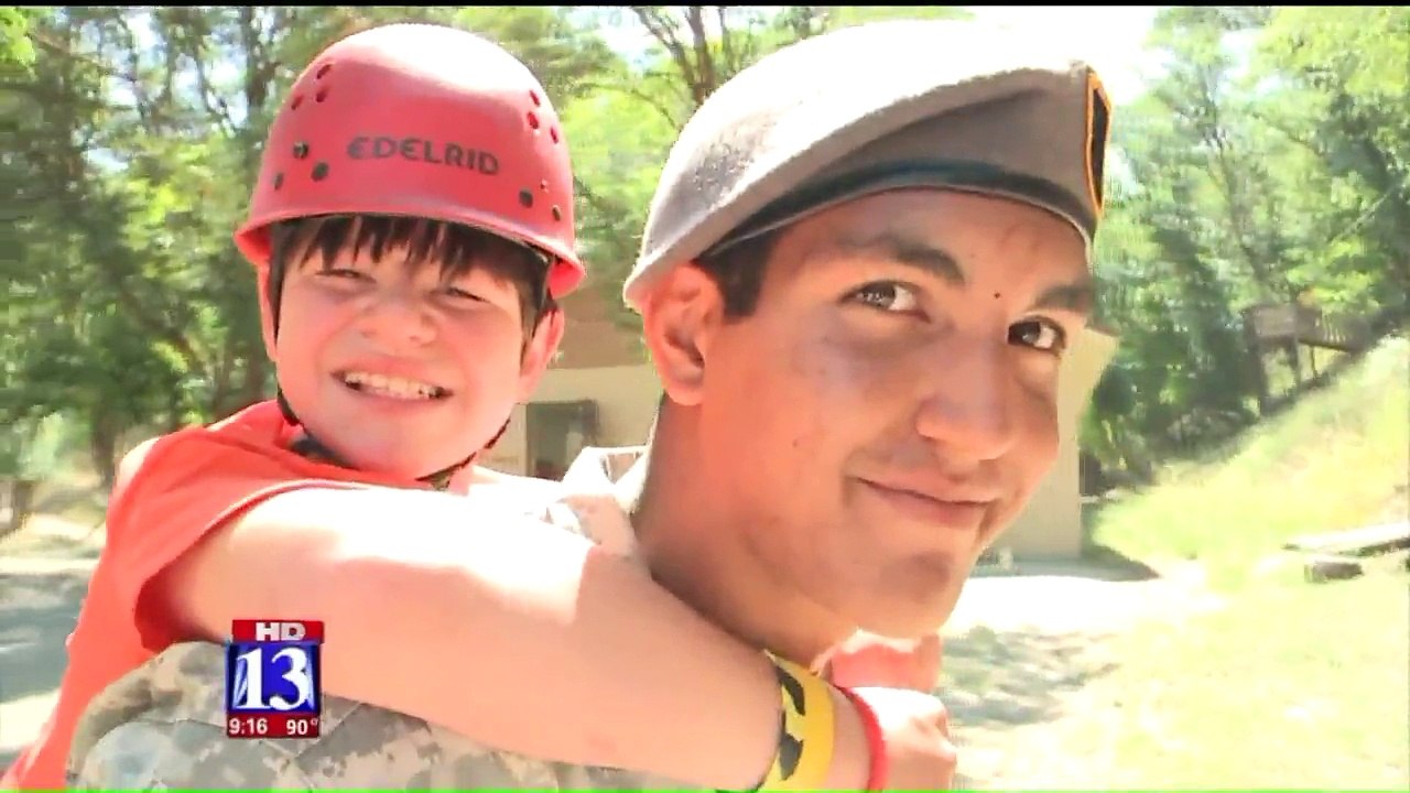 Utah Camp Offers Support For Children of Fallen Military Members