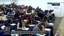 Inscrições para o Fies começam nesta terça-feira