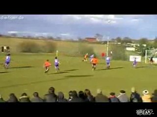 STRONG WIND SCORES SOCCER GOAL