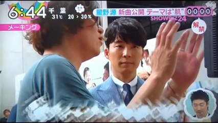 星野源　　　新CM　メイキング