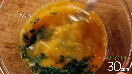 Recipe30 - 5 Minute French Style Cheese Omelette