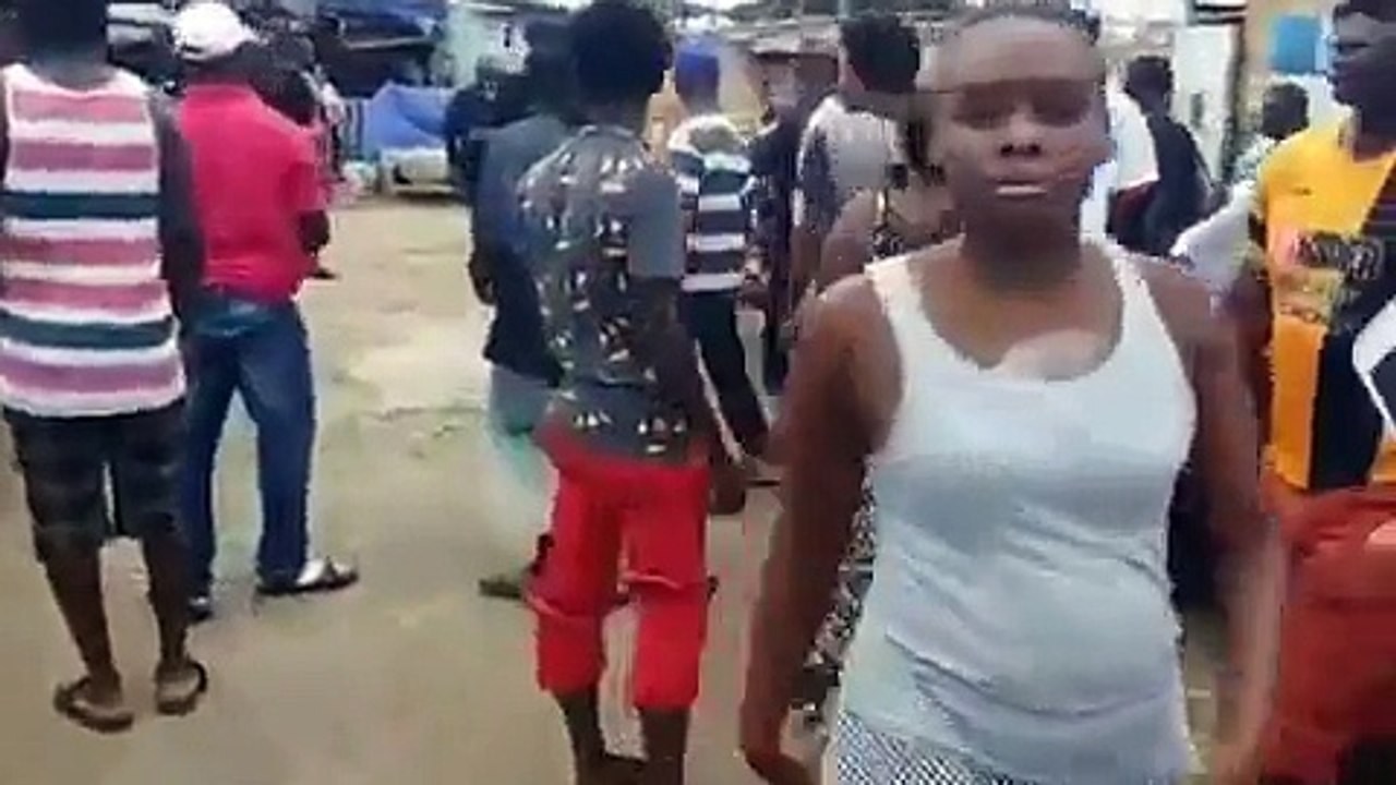 Residents Protest in Jamaica