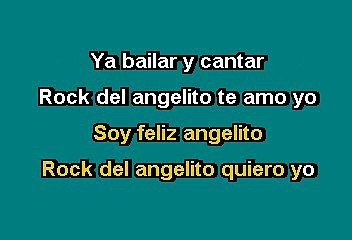 Los Rebeldes del Rock - Rock del angelito (Karaoke)