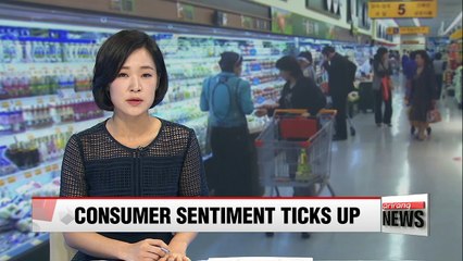 Korea's consumer sentiment ticks up to 6-and-a-half year high in July