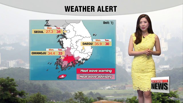 Humid, hot weather continues with rain