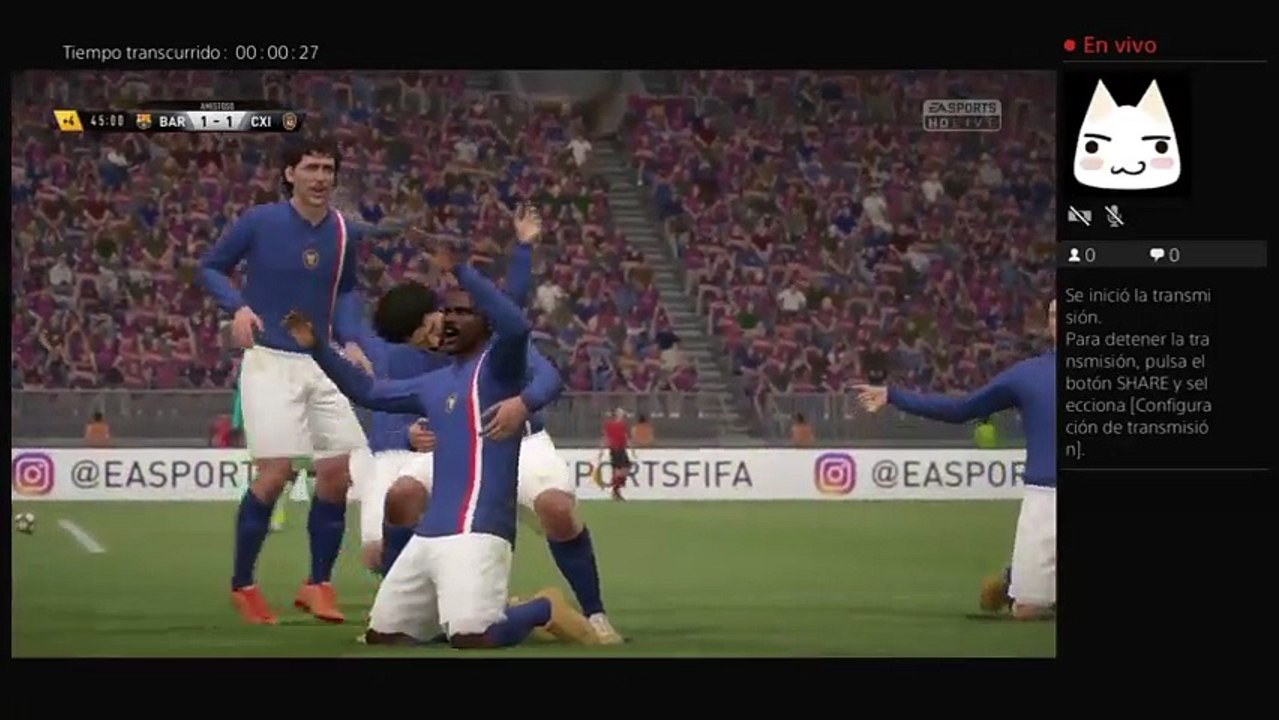 Transmisión de PS4 en vivo de FamChacQue