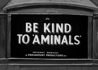Popeye 020 Be Kind To 'Aminals'
