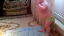 Small kid performing salaah