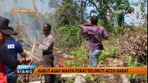 Kabut Asap Makin Pekat Selimuti Aceh Barat