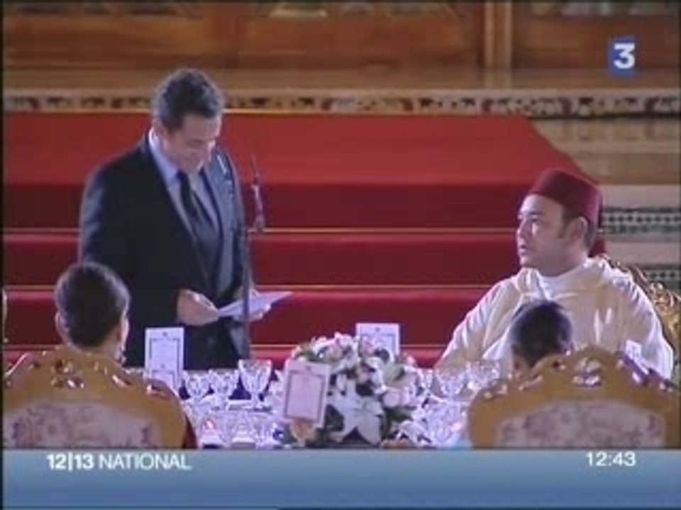 Sarkozy : partenariat avec le Maroc