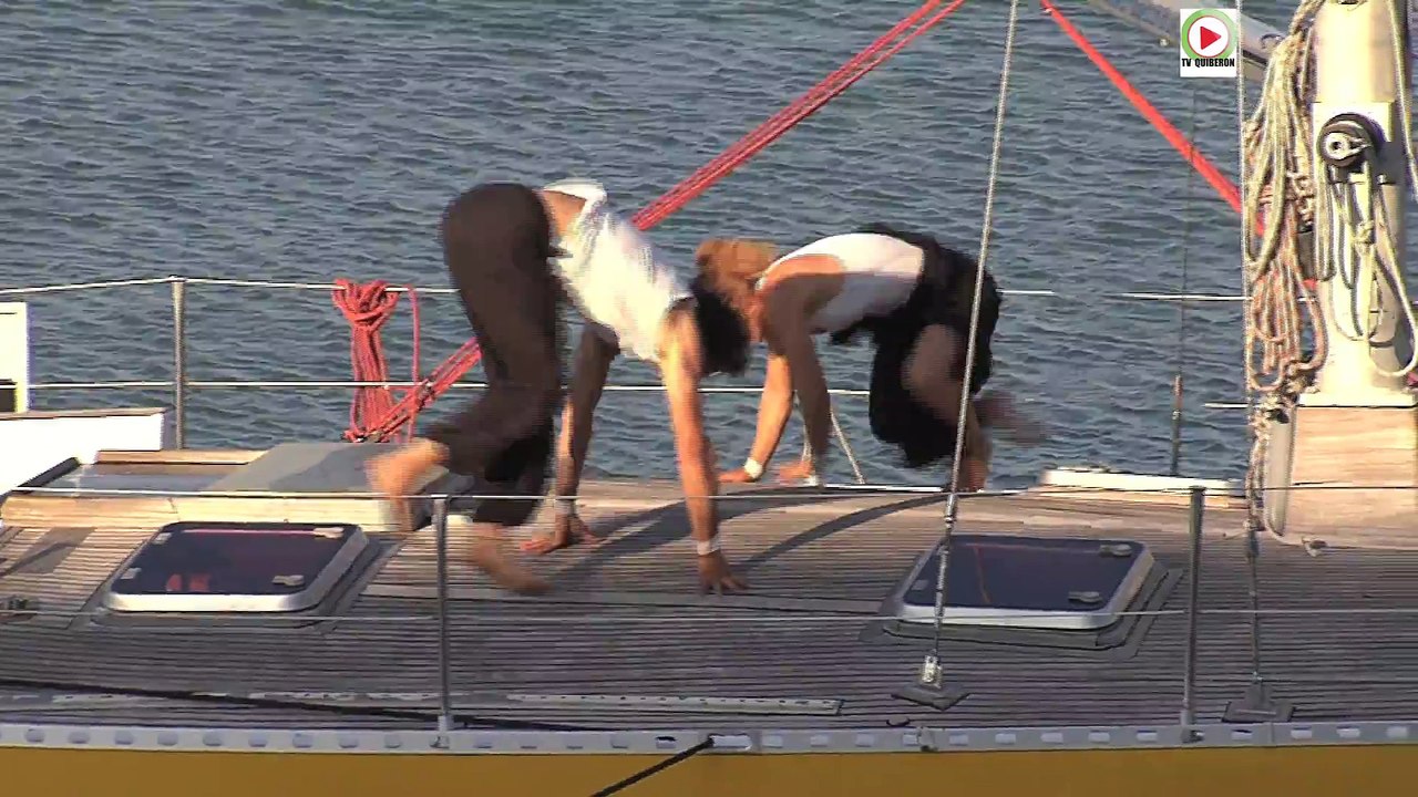 Quiberon |  Danse sur un Voilier-Spectacle |  TV Quiberon 24/7