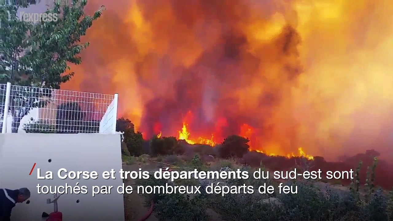 Incendies dans le sud de la France: plus de 3000 hectares partis en fumée