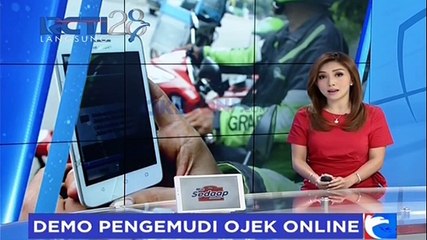 Demo, Ojek Online Blokade Jalan Casablanca