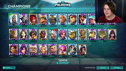 The New Damage Paladins Jenos Gameplay