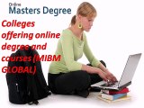 MIBM GLOBAL in Colleges offering online degree and courses