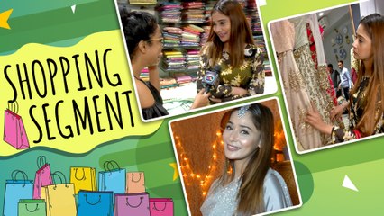 SARA KHAN Day Out With Tellymasala  Celebrity Shopping Spree