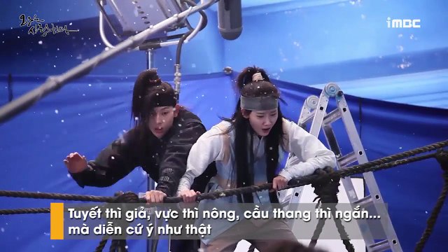 Vạch trần cảnh quay rơi núi của băng nhóm Yoona khiến fan hú hồn