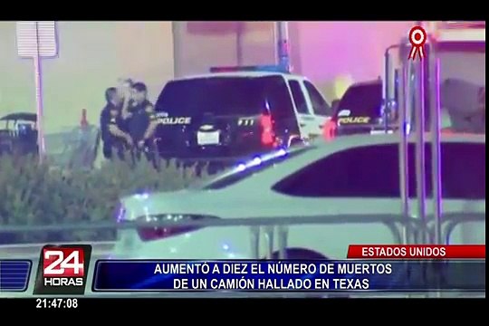 Estados Unidos: aumentan a 10 números de muertos hallados en un camión