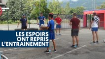 Les Espoirs ont repris l'entrainement