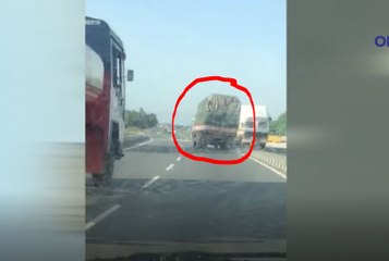 Lorry accident in Namakkal, Live Video-Oneindia Tamil