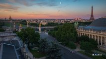 Découvrez Paris depuis le Petit Palais en Timelapse